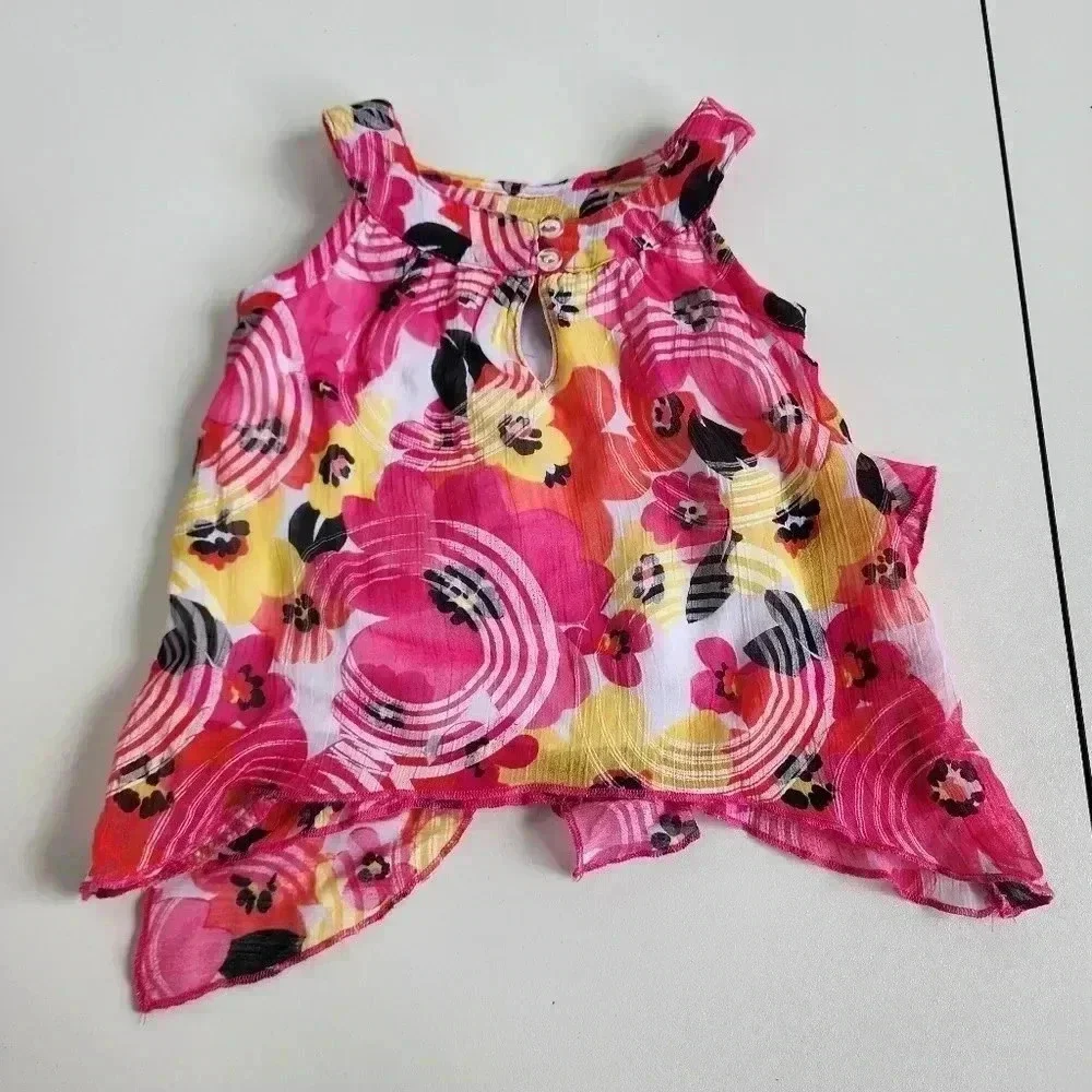 NWOT Pogo Club Baby Girls Shorts Outfit Set Ruffle Sequin Pink Lighweight 3-6 M